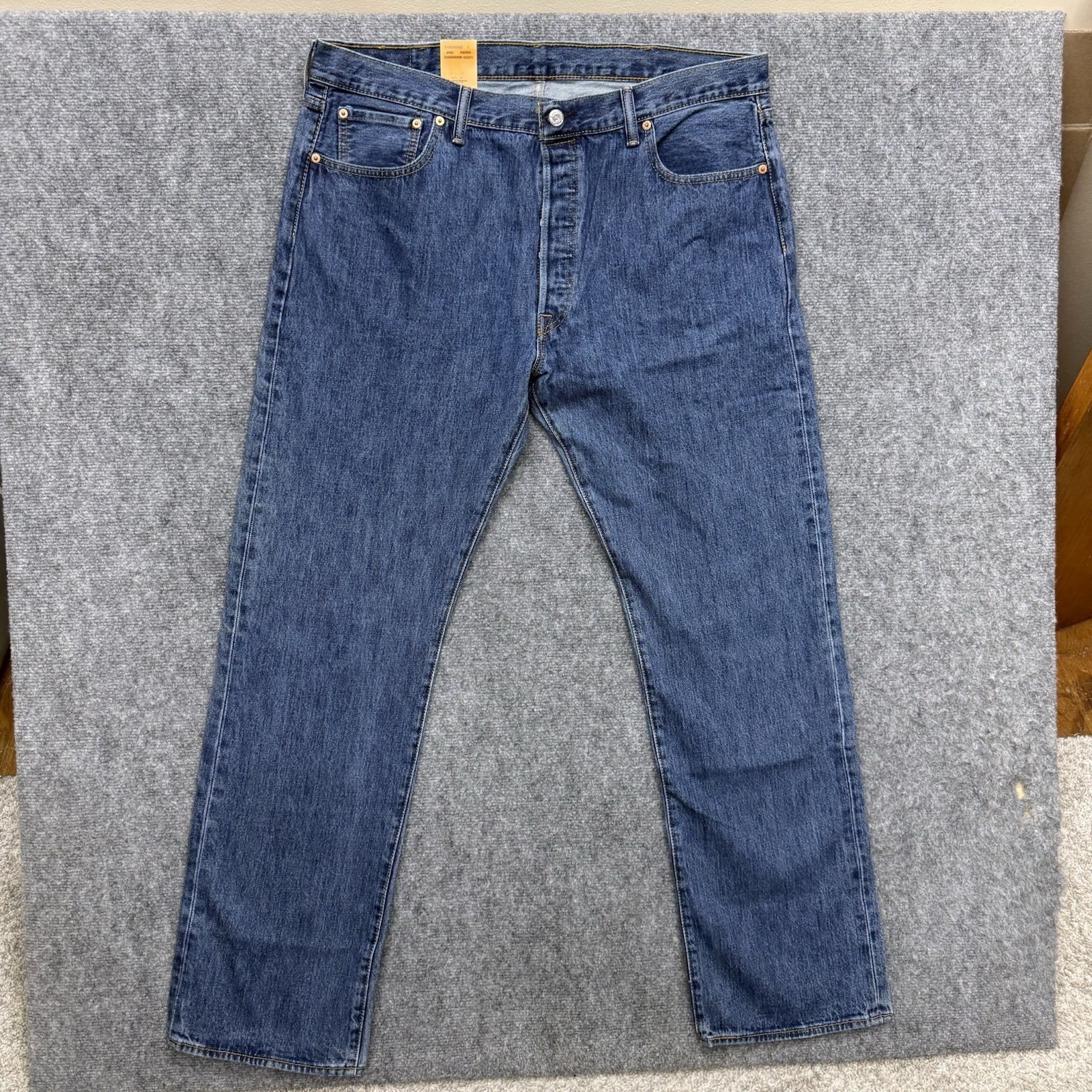 Levi's 501 Straight Leg Button Fly Jeans Men's Size 40 40x34